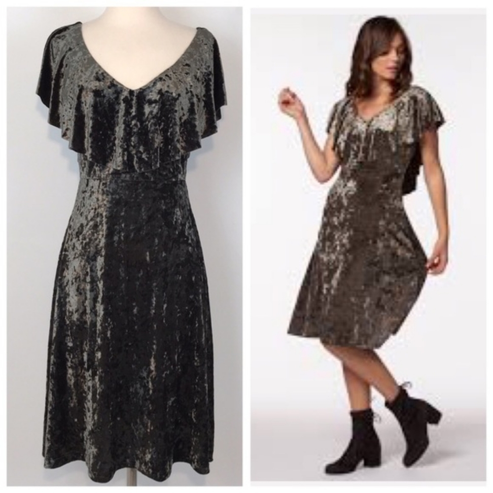 PPLA Velvet Olive Addis Knit Dress
